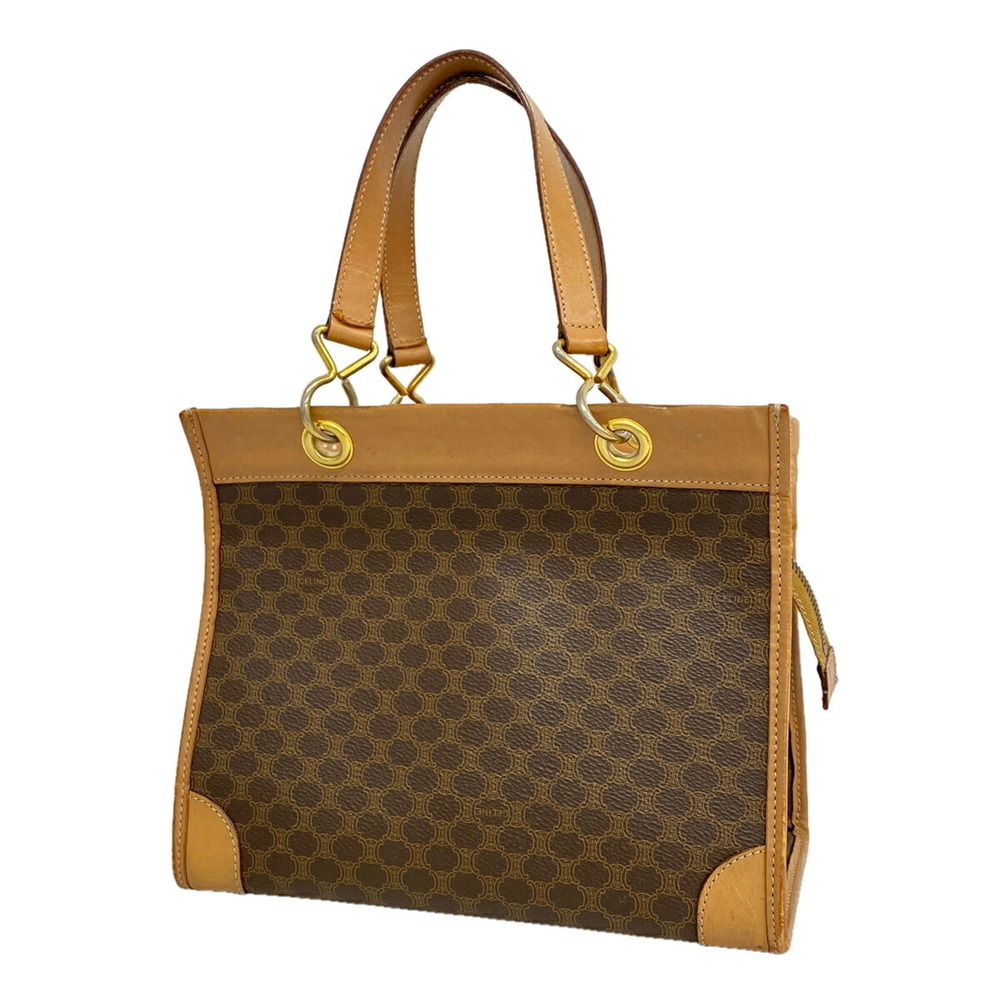 Celine Macadam Brown Handbag for Women